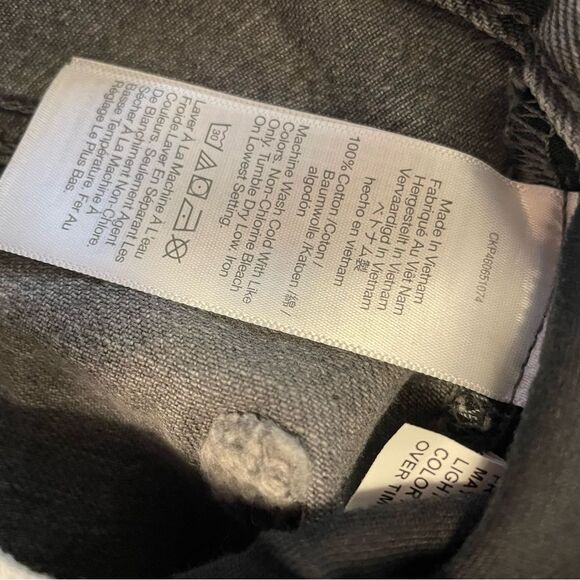 Madewell Denim High-Waist Straight Mini Skirt in Northboro Wash Size 26 NWT - Picture 7 of 7